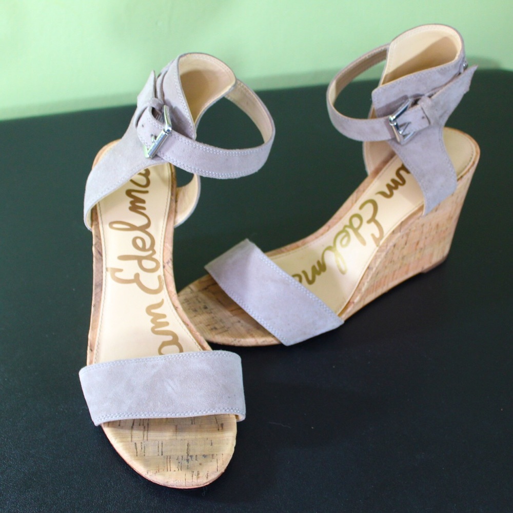 Super Cute, Barely Worn, Sam Edelman Wedges